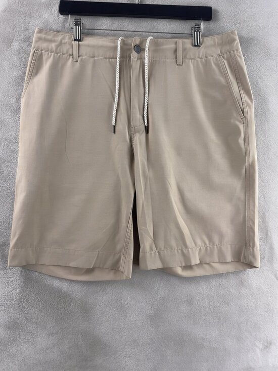 Other - Faherty All Day Shorts Mens Size 34 Beige Stretch Casual Chino Lightweight
